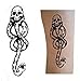 Harry Potter Death Eaters Snake-Shaped Temporary Tattoo Body Graphics 5 Sheets