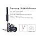 Crazepony FPV Micro AIO Camera 5.8G 48CH 25mW Transmitter with Y Splitter for FPV Drone like Blade Inductrix etc