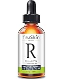 TruSkin RETINOL Serum for Wrinkles, Fine Lines, contains Vitamin A, E and Hyaluronic Acid, Organic Green Tea, Jojoba Oil, BEST Anti Wrinkle Facial Serum,1oz