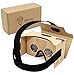 Blisstime Google Cardboard V2.0 3D Glasses Vr Virtual Reality Cardboard Kit with Headband Fit for 3-6inch Screen