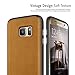 Galaxy S7 Case, OBLIQ [Flex Pro][Brown] Premium PU Leather Slim Fit TPU Bumper Form Fitting Heavy Duty Protective Cover for Galaxy S7(2016)