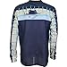 Guy Harvey Men's Del Mar Long Sleeve Performance Shirt, Navy, L