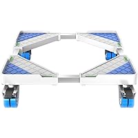 Movable Adjustable Base,Refrigerator Base with Caster,Washing Machine Trolley,Appliance Roller Base,Load up to 350KG…