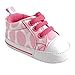 Luvable Friends Unisex Baby Crib Shoes, Pink Giraffe, 12-18 Months