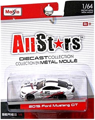 Maisto All Stars 164 Scale 2015 Ford Mustang Gt White