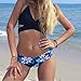 GAOGE Womens Push up Padded Bikini Tie Side Swimwear Bathing Suit Set Tow Piece