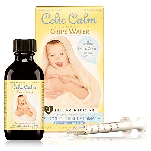 Colic-Calm Homeopathic Gripe Water,Relief of Gas, Colic and Upset Stomach 2 Fluid Ounce