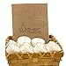 Wicker Wicks Soy Tealight Candles, Unscented and Handmade - 12 Count, White - Tea Lite Candle Set with Premium Soy Wax - Long Lasting, Clean Burn - Organic, Non Toxic Healthy Candles - Eco Friendly