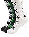 Zando Unisex Cotton Marijuana Weed Leaf Printed Sports High Crew Socks