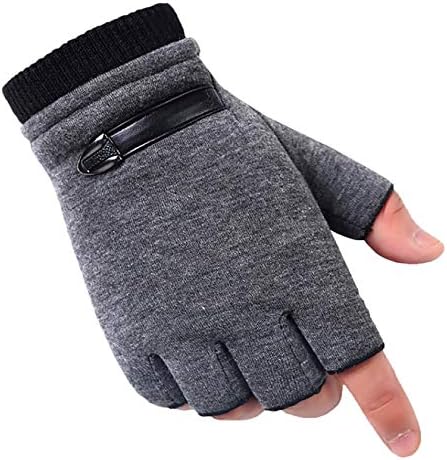 Buzzxselection バズ セレクション メンズ 手袋 グローブ 指無し 割引 秋冬 レザー 裏起毛 防寒 Gb010 ベルト付き