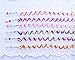 Girls 12 Pcs Hair Twist DIY Tool Stylish Hair Accessories with Beads Multicolor