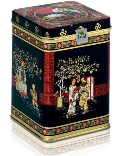 ROSEHIPS (Wild Rose) - tea - in a Black Jap Caddy - 147x147x214mm (1 Kilo)