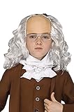 Mens Ben Franklin Wig with Glasses