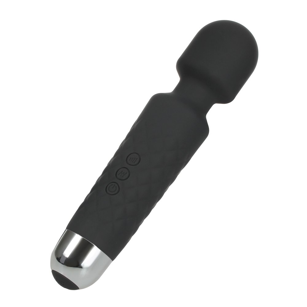 Clitoral Vibrator for Women Mini 20 Vibration Patterns + 8 Speeds Rechargeable Powerful Clitoris Stimulator Wand Massager Adult Sex Toys - Wireless & Waterproof (Black)