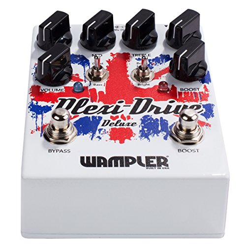 Wampler Pedals Plexi-Drive Deluxe V2 Distortion/Overdrive Effects Pedal