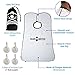 Beardbusters Beard Apron Bib Catcher Beard Cape for Shaving - Hair Clippings Catcher & Grooming Cape Apron - Beard Shaving Bib Catcher for Easy Clean Up & Clog-Free Drain w/Extra Suction Cups