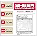 Sheer Strength Labs Sheer Pre Workout Supplement - Cotton Candy - 30 Servings