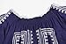 Jeasona Womens Bathing Suits Cover Up Off Shoulder Dress Swimwear Ethnic, One Size, Navy