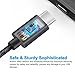 USB Type C Cable NXET High-Speed Data & Charging 2.0 USB Cable[6ft] for Samsung Galaxy S8, S8+, MacBook, Google Pixel, Nexus 6P, LG V20 G5, HTC 10,Nintendo Switch etc-Black