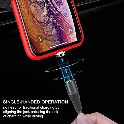 Magnetische zuig 3 in 1 datakabel, 1 m / 3,3 ft snelle oplaadkabel, voor Micro/IOS en Type-C(red) - Image 8