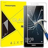 Huawei P9 Screen Protector, Pasonomi® [9H Hardness] [Crystal Clear] [Scratch-Resistant] Premium Tempered Glass Screen Protector Film for Huawei P9