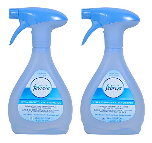Febreze Fabric Refresher Original Scent, Extra Strength, 16.9fl oz (2 Pack)