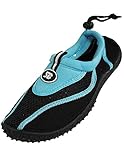StarBay - Womens Water Shoe Aqua Sock, Blue 37356-10B(M)US