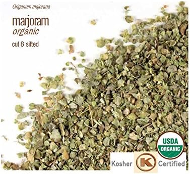 Marjoram Cut &amp; Sifted Organic(origanum Majorana),1lb