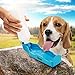 Boshel Dog Travel Water Bottle – Large Dog Water Bottle And Foldable Feeder - FDA Approved Compact Dog Water Dispenser With Spill Proof Lid - Portable Pet Water Bottle And Cat Water Bottle + Belt Hook