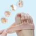 Sumifun Gel Metatarsal Forefoot Pads,10 Pcs-Ball of Foot Cushion Breathable & Soft Gel Pain Relief Insoles Prevent Diabetic Feet, Callus, Blisters
