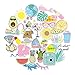 CHEETAH Cute Vsco Stickers for Hydro Flask Water Bottles 50-100 Pcs Trendy Cool Stickers for Teens Waterproof Vinyl Stickers (green-35 pcs) primary