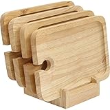 Cambridge 5 Tier Appetizer Server Plates with Wine Glass Holder (Rectangular)