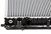 Prime Choice Auto Parts RK832 Aluminum Radiator