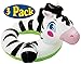 Intex Animal Split Ring Pool Floats Gift Set Bundle Includes Zebra, Frog & Pelican - 3 Pack
