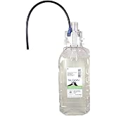 Sloan ESD-325 Clear Foam Soap Refill with Straw, 1500 mL, Unscented | Combo Unit Integration, 1,500 Applications Per Bottle, Pre-Attached Delivery Straw, Uncolored and Unscented 03460004