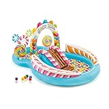 Intex Candy Zone Inflatable Play Center, 116" X 75" X 51", for Ages 2+