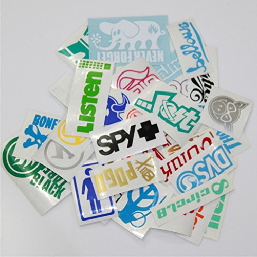 70+ skateboard deck stickers sports outdoor longboard lugagge bag surf sponsor decal pack snowboard wakeboard skate - Thumbnail 2