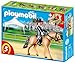 PLAYMOBIL German Sport Horse with Dressage Rider and Stable