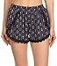 Simplicity Junior's Floral Pattern Lace Summer Beach Shorts