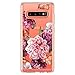 CYRILL Ciel [Cecile Collection] Designed for Samsung Galaxy S10 Plus Case, Shockproof, Floral Case (2019) - Rose Floral