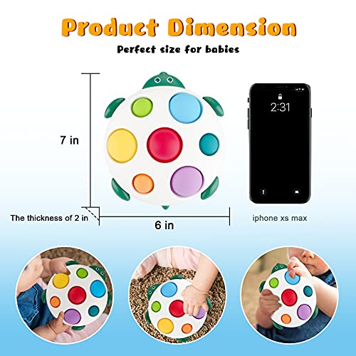 Baby Simple Dimple Fidget Toys 2021 New Turtle Push Pop Hand Toy