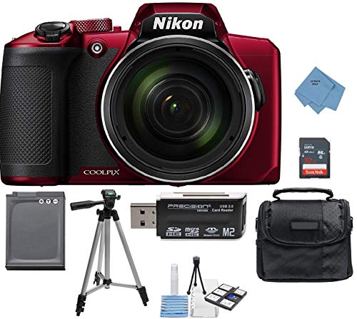 YuanKanJu Nikon Coolpix B600 RED 60x Wi-Fi Digital Camera YuanKanJu Nikon Coolpix B600 RED 60x Wi-Fi Digital Camera