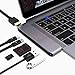 MAKETECH USB C Multi-Function Adapter Compatible 2016/2017/2018/2019 MacBook Pro 13/15/16”- Thunderbolt 3 (40Gbps), 4k HDMI, SD/Micro SD Card Reader, 2xUSB 3.0 Ports for MacBook Air 2018 (Space Grey)