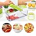 Vegetable Slicer Dicer WEINAS Food Chopper Cuber Cutter, Cheese Grater Multi Blades for Onion Potato Tomato Fruit