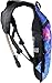 SOJOURNER Hydration Pack Backpack - 2L Water Bladder Included for Festivals, Raves, Hiking, Biking, Climbing, Running and More (Galaxy 1)