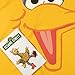 Popfunk Sesame Street Big Bird Face T-Shirt - Yellow, Medium
