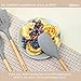 9 Pcs Kitchen Utensil Set Beech Wood Handles and Silicone Heads Cooking Utensils for Non-stick Cookware