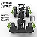 HELIFAR RC Trucks 1/16 Scale 6WD 12km/h Military Remote Control Off-Road Car, 20mins Running Time for Children & Adults (Army Green)