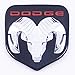 1993-2001 Dodge Ram 1500 2500 3500 Front Grille Emblem Replacement Ram Head Hood