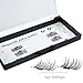 [FBA NEWEST VERSION] False Magnetic Eyelashes 3D Reusable Fake Eyelashes, 2 Pairs 4 Pieces for Deep Set Eyes & Round Eyes Women's Makeup Natural Look (3)